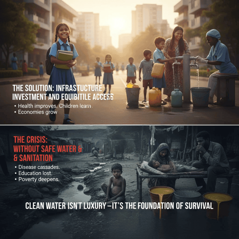 🦠The Price of Silence: Disease, Death, and the Sanitation Gap