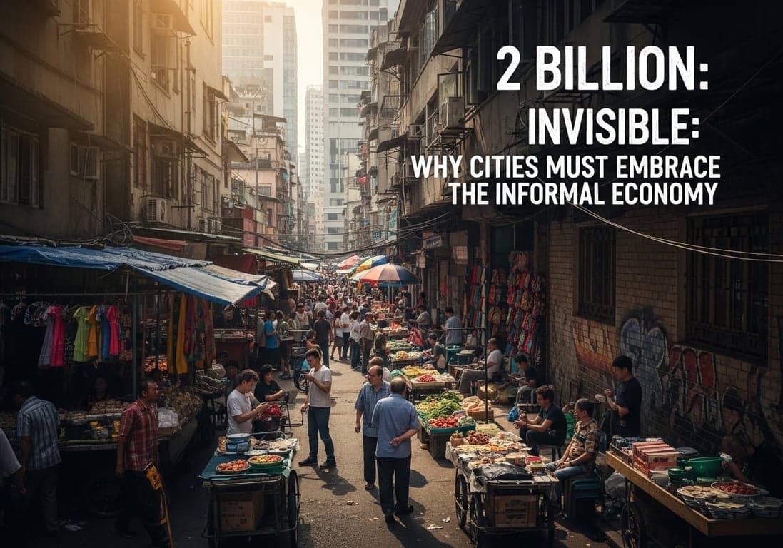 🌍2 Billion Invisible: Why Cities Must Embrace The Informal Economy